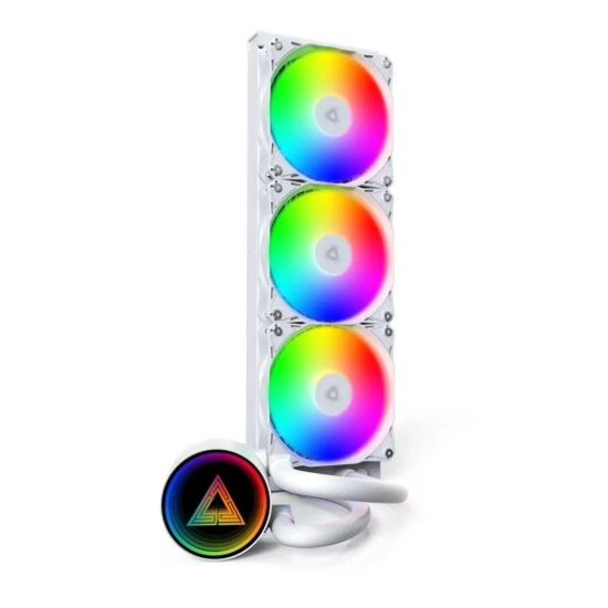 Chłodzenie wodne Montech LightFlow ARGB 360 White zestaw AIO